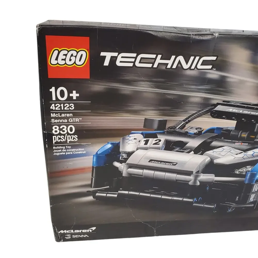 LEGO Technic McLaren Senna GTR 42123 Model Building Kit 830 Pieces NEW RETIRED - Picture 2 of 11